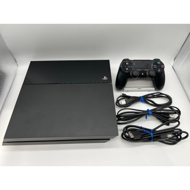 【すぐ遊べるセット】 PS4 本体 CUH-1000 500GB ブラック