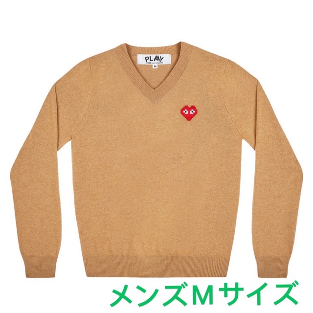 ハートロゴ【新作】COMME des GARCONS x INVADER メンズ セーター