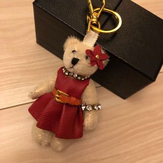 プラダ(PRADA)のPRADA❤️クマ❤️ベアーチャーム(バッグチャーム)