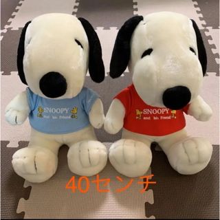 スヌーピー(SNOOPY)のtomo様専用　スヌーピー　ぬいぐるみ4体セット　特大　レア　非売品(ぬいぐるみ)