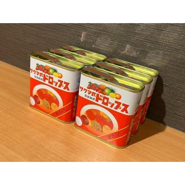 ★サクマ式ドロップス　6缶セット 食品/飲料/酒の食品(菓子/デザート)の商品写真