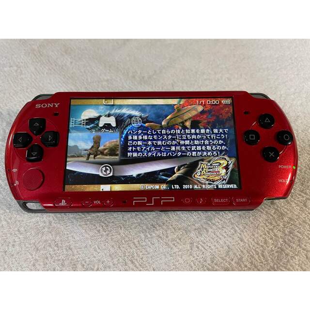 PSP-3000(PSPJ-30026) バリューパック レット/ブラック 7