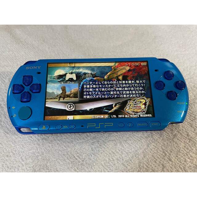 レア PSP-3000(PSPJ-30026) スカイブルー/マリンブルー
