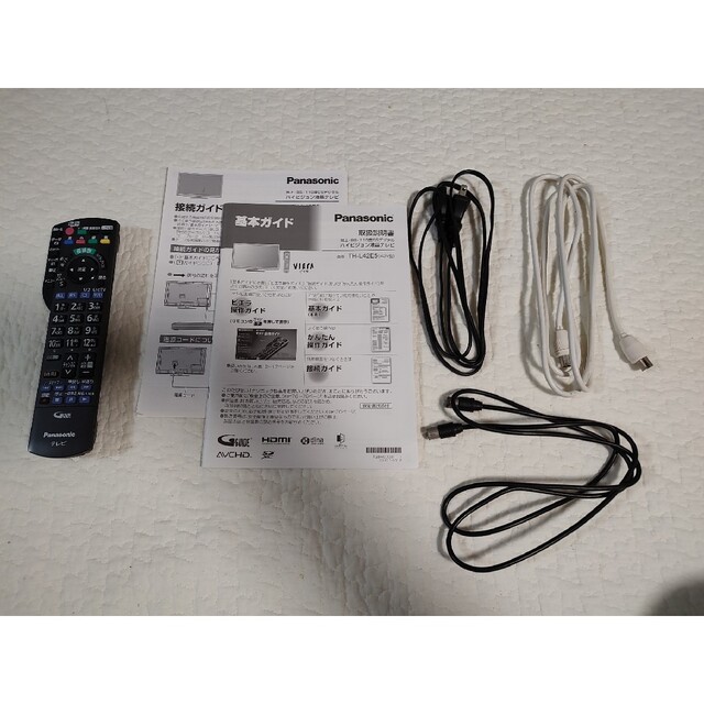 Panasonic - 美品 VIERA TH-L42E5 42型液晶テレビ 液晶保護パネル付の