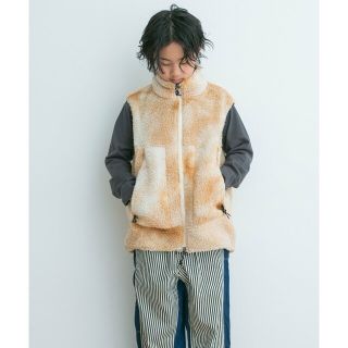 アーバンリサーチドアーズ(URBAN RESEARCH DOORS)の【11OW】DENIM DUNGAREE ボア レベル7 リバーシブルベスト(KIDS)(ジャケット/上着)