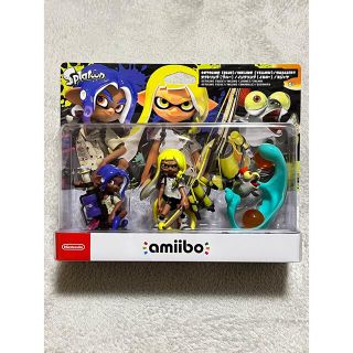 ニンテンドースイッチ(Nintendo Switch)のスプラトゥーン3 amiibo トリプルセット(ゲームキャラクター)