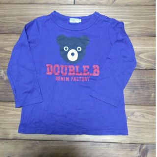 ダブルビー(DOUBLE.B)のダブルビー　100㎝(Tシャツ/カットソー)