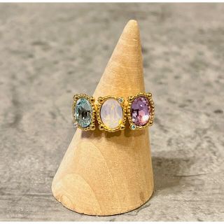 美品 SWAROVSKI スワロフスキー リング 13号