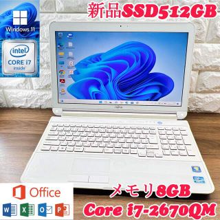富士通 LIFEBOOK AH77/B1 Windows11 i7-7700HQ | labiela.com
