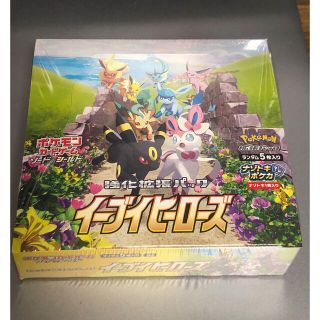 ポケモン(ポケモン)のポケモンカードゲーム イーブイヒーローズ シュリンク付き 未開封BOX ポケカ(Box/デッキ/パック)