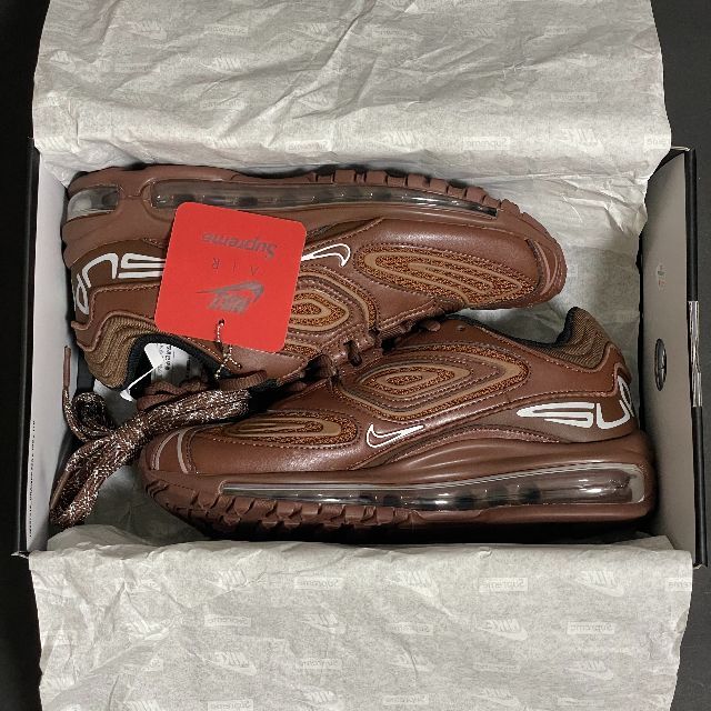 Supreme(シュプリーム)のSupreme NIKE AIR MAX 98 ブラウン DR1033-200 メンズの靴/シューズ(スニーカー)の商品写真