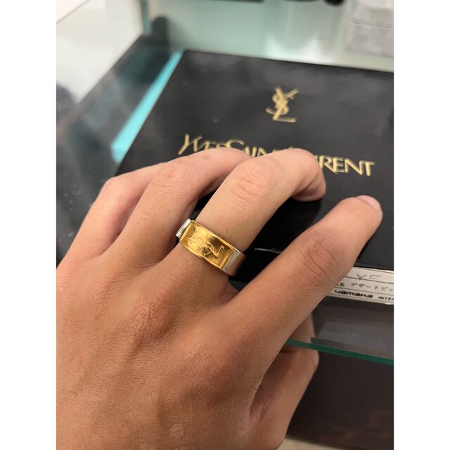 Yves Saint Laurent(イヴサンローラン)のイヴサンローラン Yves Saint Laurent スプーンリング メンズのアクセサリー(リング(指輪))の商品写真