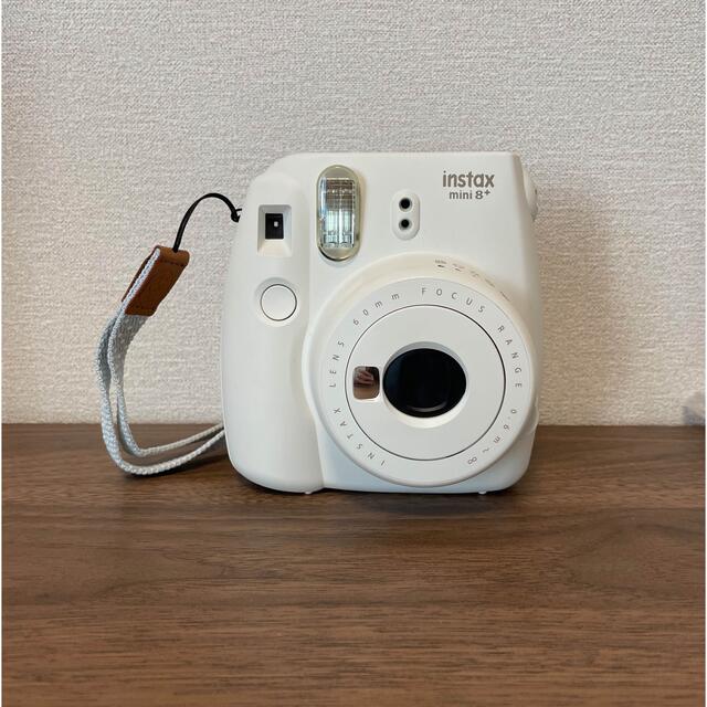 FUJIFILM チェキ instax mini8+ ホワイト - フィルムカメラ