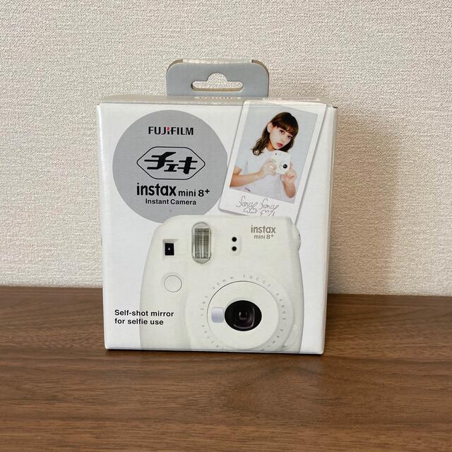 FUJIFILM チェキ instax mini8+ ホワイト - フィルムカメラ