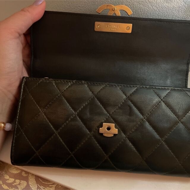 新生活新生活レア品!人気商品!CHANEL ダブルココ マトラッセ ロング