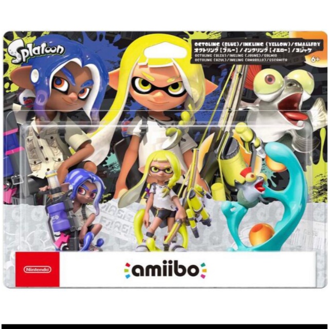 新品未使用スプラトゥーン3  amiibo 3体セット