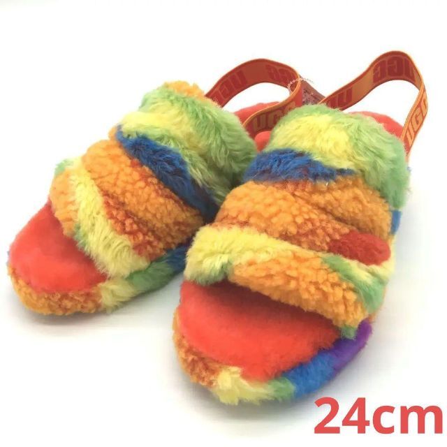 UGG オスカル様専用[UGG フラッフ イェイ レインボー ファー