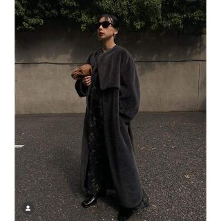 アメリヴィンテージ(Ameri VINTAGE)のAMERI⭐︎MANY WAY USEFUL BOA COAT(ロングコート)