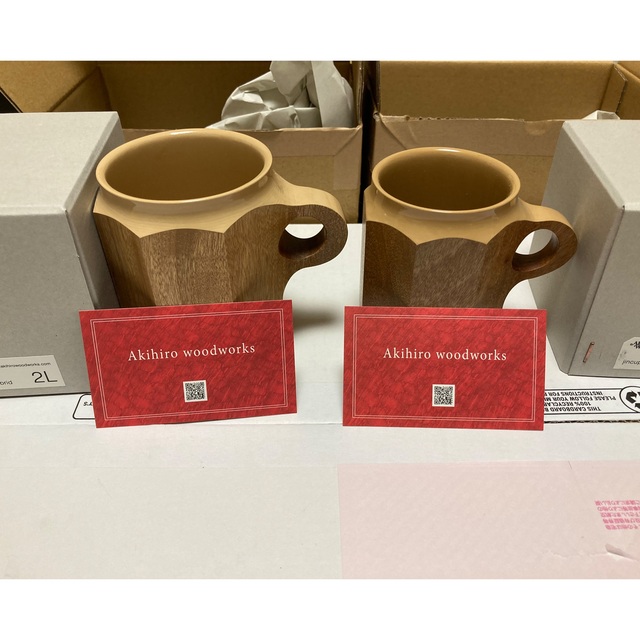 アキヒロウッドワークス × ブルーボトルコーヒー ジンカップ 白漆 2L