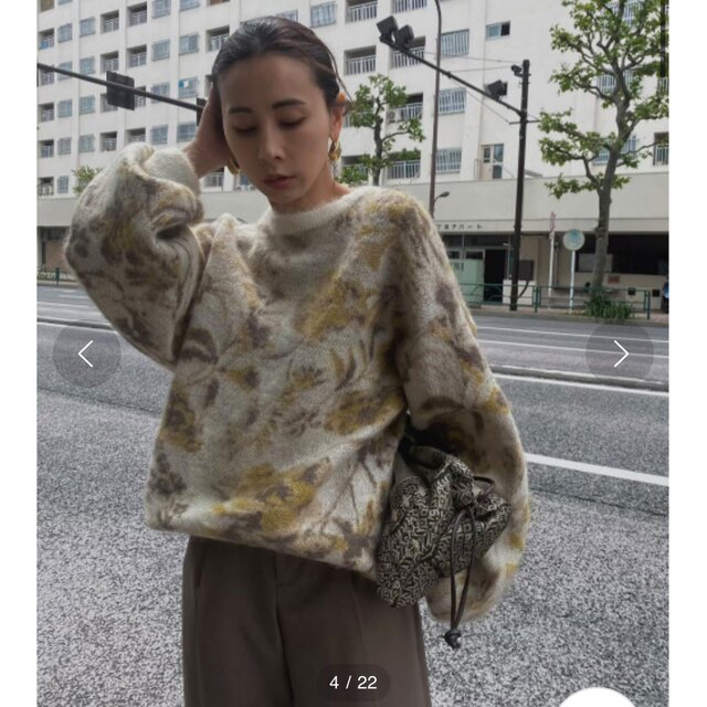 Ameri VINTAGE(アメリヴィンテージ)のAMERI⭐︎3WAY NOSTALGIC RUG KNIT  レディースのトップス(カーディガン)の商品写真