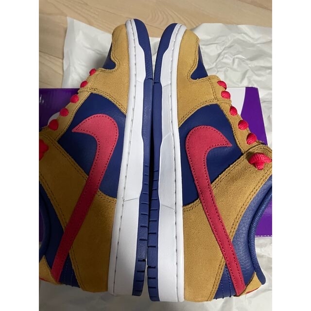 NIKE(ナイキ)のNIKE SB DUNK LOW PRO WHEAT AND PURPLE 27 メンズの靴/シューズ(スニーカー)の商品写真