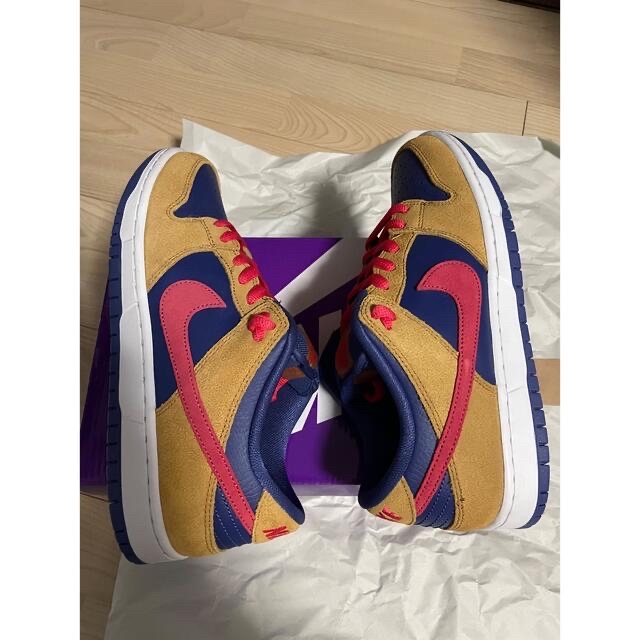 NIKE(ナイキ)のNIKE SB DUNK LOW PRO WHEAT AND PURPLE 27 メンズの靴/シューズ(スニーカー)の商品写真