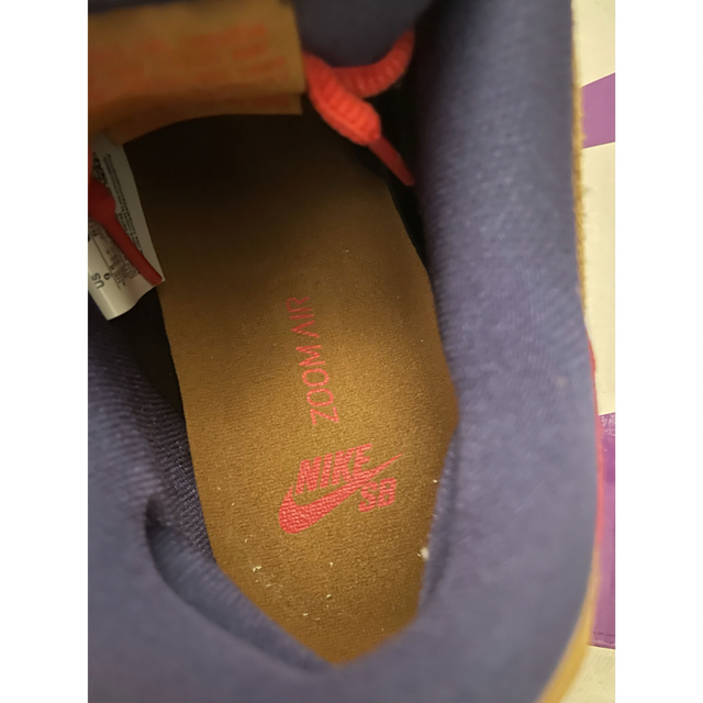 NIKE(ナイキ)のNIKE SB DUNK LOW PRO WHEAT AND PURPLE 27 メンズの靴/シューズ(スニーカー)の商品写真