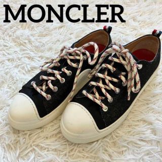 モンクレール(MONCLER)の専用！MONCLER　デニム地　スニーカー　サイドロゴ　サイズ23.5(スニーカー)