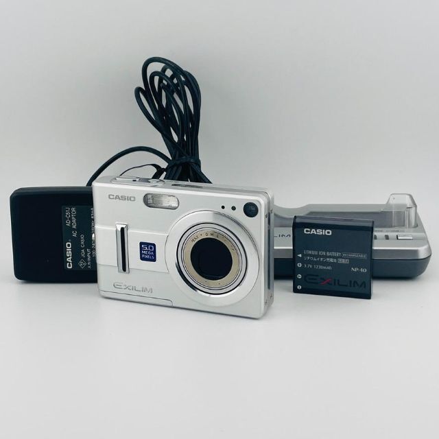 CASIO EXILIM EX-Z55 シルバー - デジタルカメラ