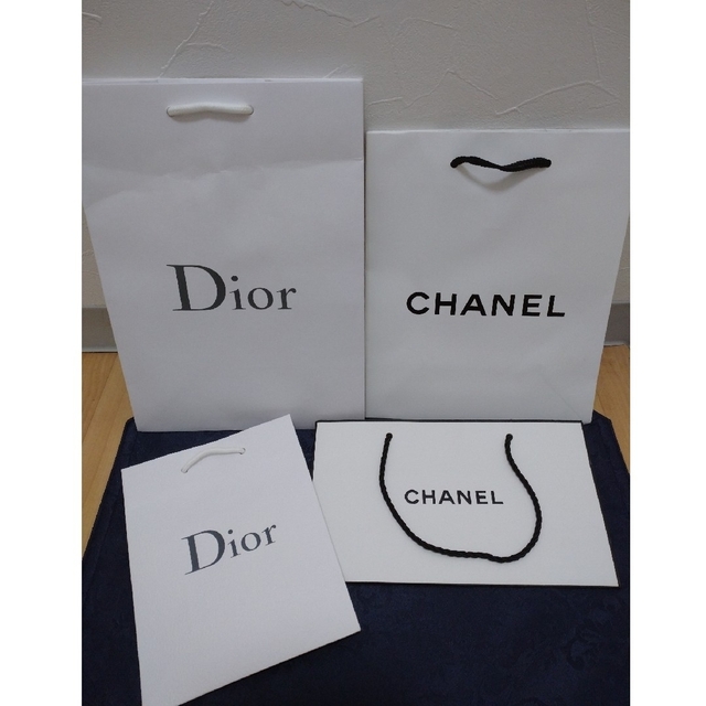 CHANEL(シャネル)のブランドショップ袋  ショッパー  CHANEL、Dior レディースのバッグ(ショップ袋)の商品写真