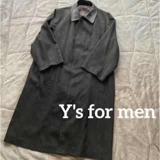 ヨウジヤマモト ステンカラーコート(メンズ)の通販 100点以上 | Yohji ヨウジヤマモト ステンカラーコート(メンズ)の通販 100点以上 | Yohji