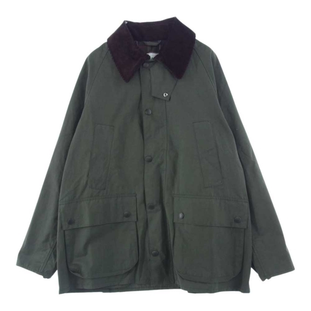 Barbour(バーブァー)のBarbour バブアー ジャケット 4302483 国内正規品 OS PEACHED BEDALE CASUAL オーバーサイズ ピーチド ビデイル カジュアル ジャケット モスグリーン系 38【中古】 メンズのジャケット/アウター(その他)の商品写真