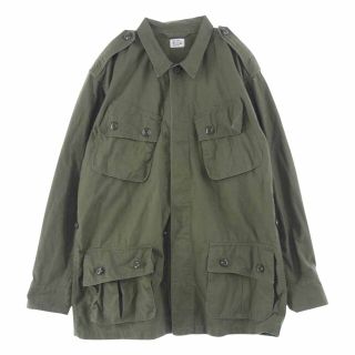 ザリアルマッコイズ(THE REAL McCOY'S)のThe REAL McCOY'S ザリアルマッコイズ ジャケット COAT, MAN’S, COMBAT, TROPICAL ファティーグ ミリタリー ジャケット カーキ系 M【中古】(その他)