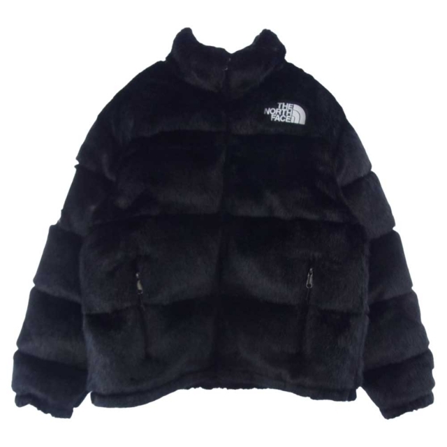 Supreme シュプリーム 20AW THE NORTH FACE Faux Fur Nuptse Jacket ノースフェイス フェイクファー ヌプシ ダウンジャケット ブラック系 M