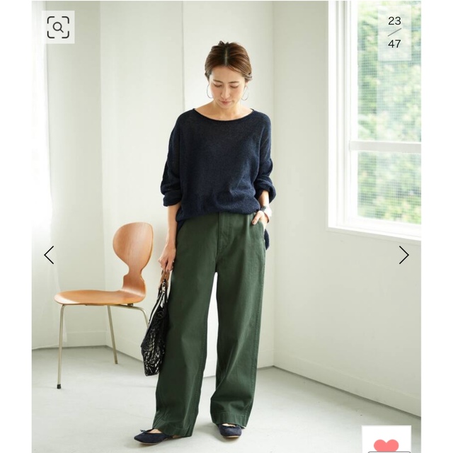 FRAMeWORK(フレームワーク)のCHINOパンツ レディースのパンツ(チノパン)の商品写真