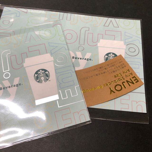 Starbucks Coffee(スターバックスコーヒー)のスターバックスドリンクチケット 3枚 エンタメ/ホビーのトレーディングカード(その他)の商品写真