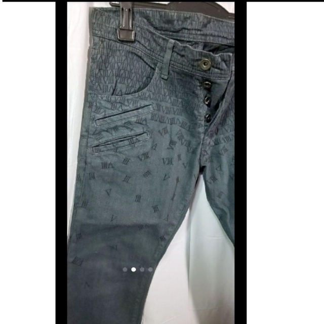 SHAREEF(シャリーフ)の未使用 SHAREEF ナンバードロップ skinny denim メンズのパンツ(デニム/ジーンズ)の商品写真