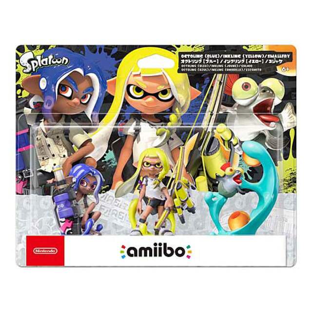 【新品未開封】スプラトゥーン3 amiibo トリプルセット　アミーボ