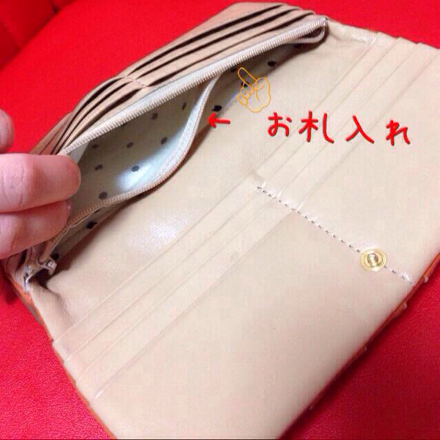 TSUMORI CHISATO(ツモリチサト)のツモリチサト長財布★皮生地にネコ レディースのファッション小物(財布)の商品写真