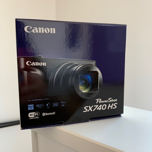 新品!未開封!Canon PowerShot SX740 HS　ブラック