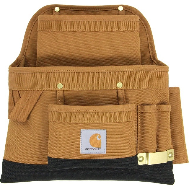 carhartt(カーハート)のCarhartt　カーハート　ファーマーズ　ポーチ　茶　●新品 メンズのバッグ(その他)の商品写真