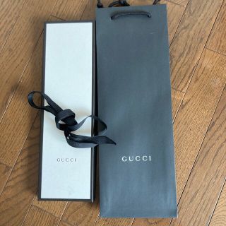 GUCCI 紙袋　箱　リボン(ショップ袋)