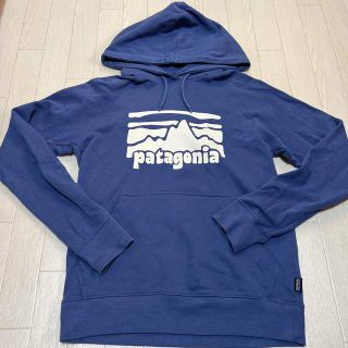 パタゴニア(patagonia)のパタゴニア　フーディ　ロゴ　パーカー オーガニックコットン(パーカー)