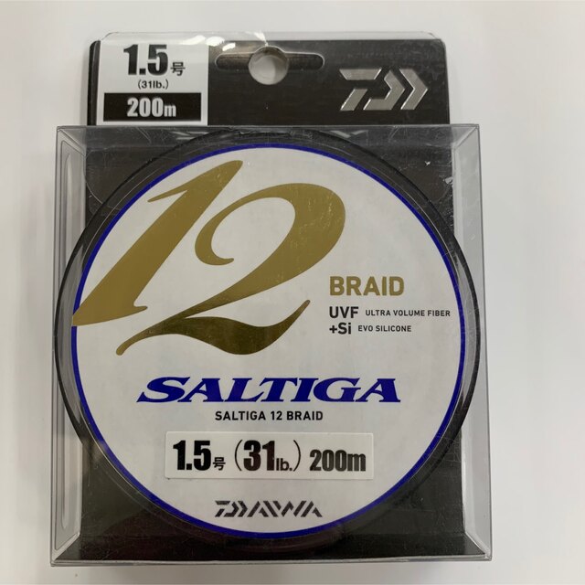 DAIWA(ダイワ)のダイワソルティガ 12ブレイド UVF +si（1.5号-200m） スポーツ/アウトドアのフィッシング(釣り糸/ライン)の商品写真