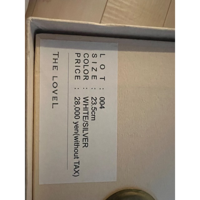 DIANA(ダイアナ)の美品 THE LOVEL ウエディングシューズ ブライダルシューズ 23.5cm レディースの靴/シューズ(ハイヒール/パンプス)の商品写真