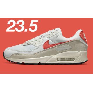 ナイキ(NIKE)のNIKE AIR MAX 90 ナイキ エアマックス90 23.5 オレンジ(スニーカー)