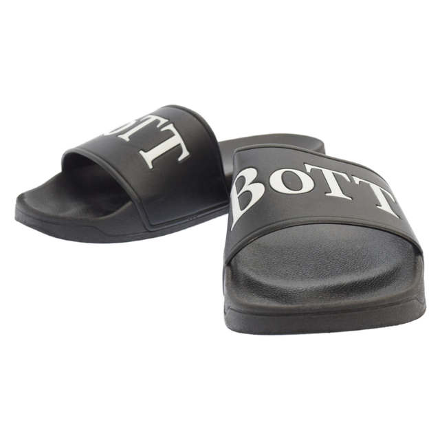 BoTT ボット ×WISM/ 別注22SS OG Logo Shower Sandals ×ウィズム ロゴサンダル ブラック メンズの靴/シューズ(サンダル)の商品写真