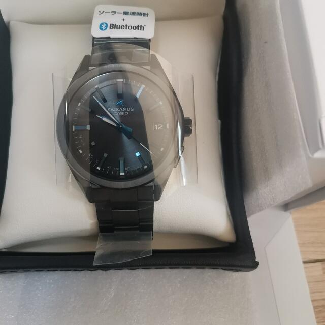CASIO(カシオ)のオシアナス OCW-T200SB-1AJF ブラック/ブラックメタル　外箱難あり メンズの時計(腕時計(アナログ))の商品写真