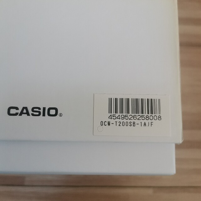 CASIO(カシオ)のオシアナス OCW-T200SB-1AJF ブラック/ブラックメタル　外箱難あり メンズの時計(腕時計(アナログ))の商品写真