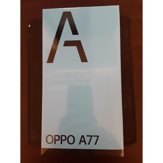 OPPO A77 ブラック　未開封